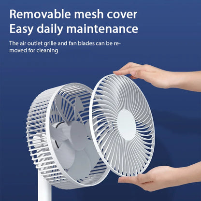USB Small Electric Fan Home Dormitory Office Desktop High Wind Fan Portable Cooling Fan Table Air Circulators Fans Air Cooler