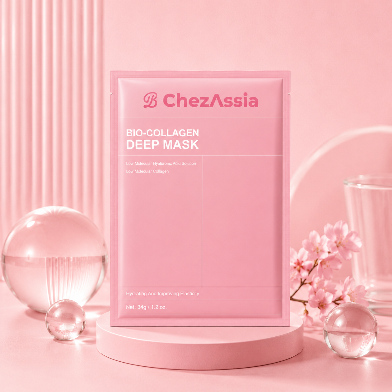 Collagène Glow chez Assia - Le masques miracle contre les cernes